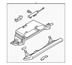 970552204139B0 - Body: Glove Box for Porsche Image