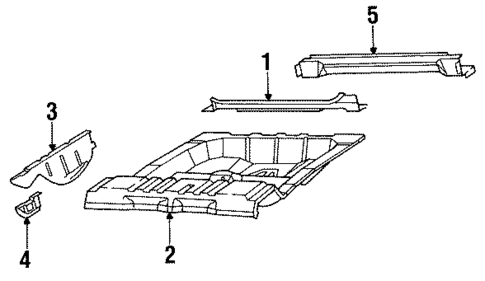Rear Body for 1991 Buick Roadmaster #0