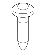 986116 - Body: Bumper Cover Screw for Volvo Image