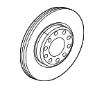 68242659AB - Brakes: Disc Brake Rotor for Mopar Image