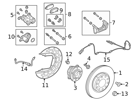 Anti-Lock Brakes for 2015 Chrysler 200 #2