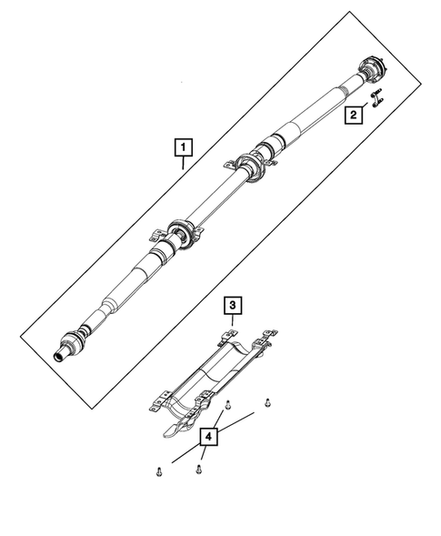 Drive Shaft for 2021 Jeep Cherokee #0