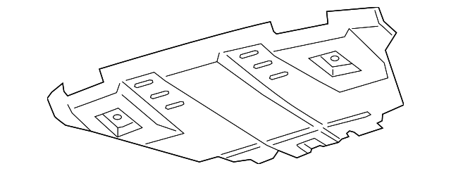 KB3Z-5D032-B - Skid Plate 2019-2023 Ford Ranger | Ford Parts Direct
