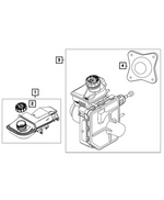 68800112AA - : Anti-Lock Brake System Hydraulic Control Unit for Mopar Image
