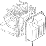 MD757840 - Engine: Trans Pan for Mitsubishi Image