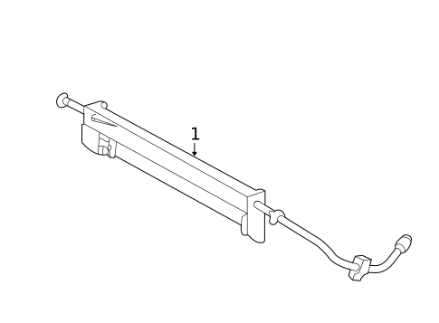 Power Steering Oil Cooler for 2004 Ford Freestar #0