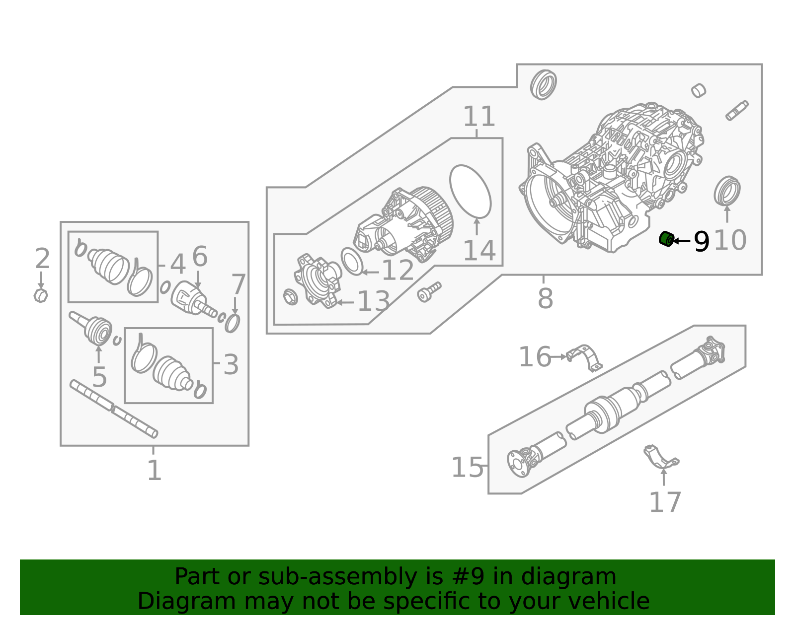 2022-2025 Nissan Pathfinder Differential Drain Plug 74816-1MC0A | OEM ...