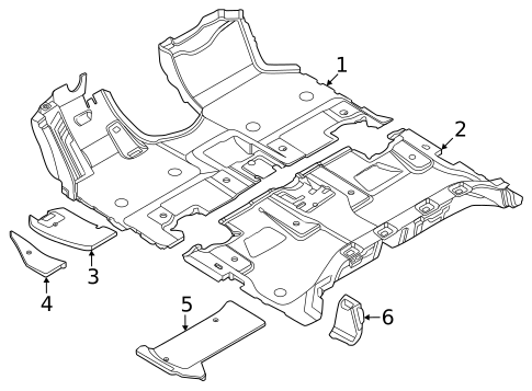 Floor for 2023 BMW iX #0
