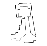 C2D2792 - Electrical: Height Sensor Clip for Jaguar Image