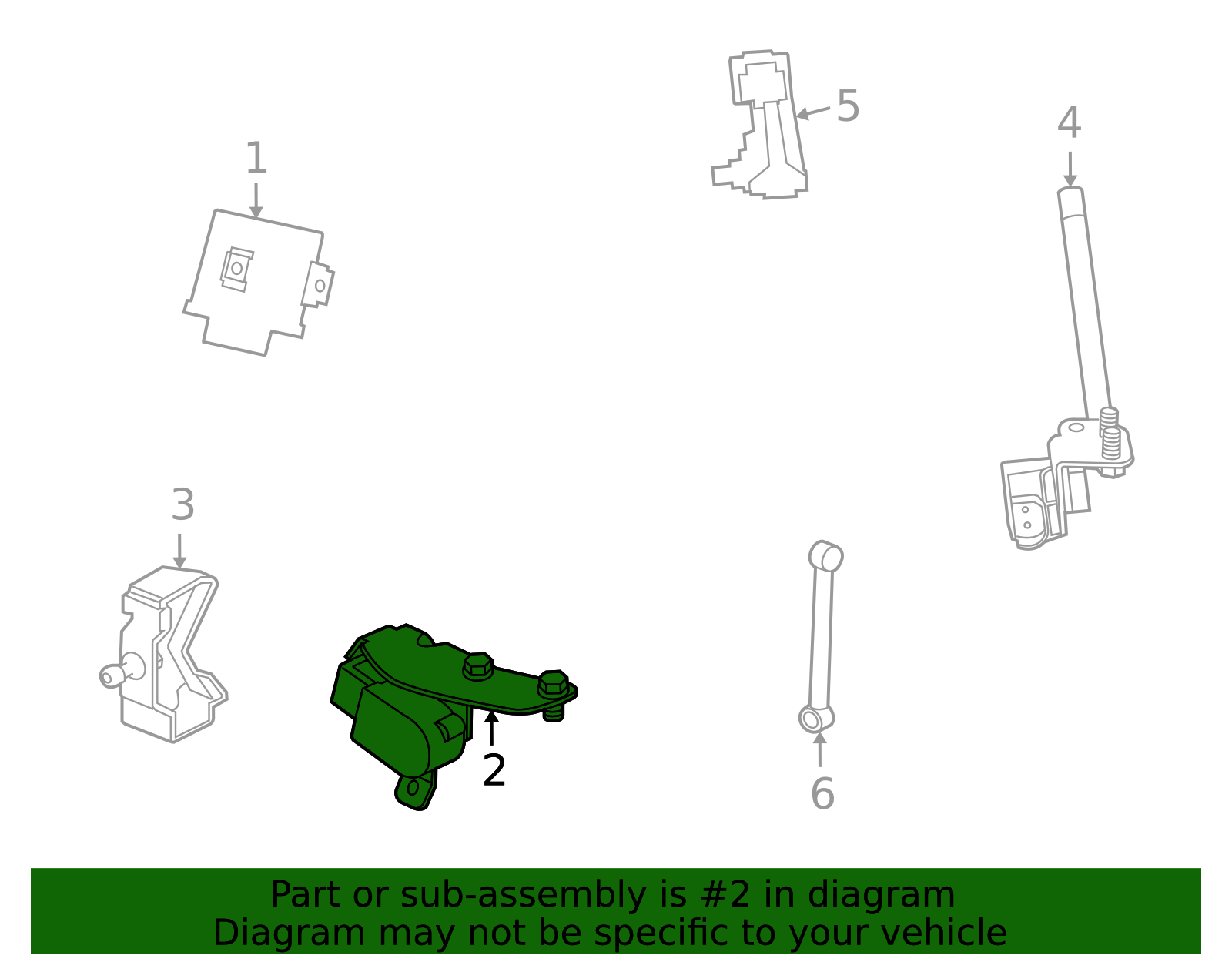 XR826513 - Position Sensor 2007-2015 Jaguar | Land Rover OEM Parts