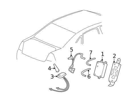 Electrical Components for 2007 Chevrolet Monte Carlo #2