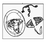 84488235 - : Black Steering Wheel for GM Image