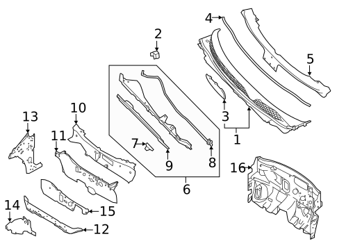 Cowl for 2021 Nissan Qashqai #0