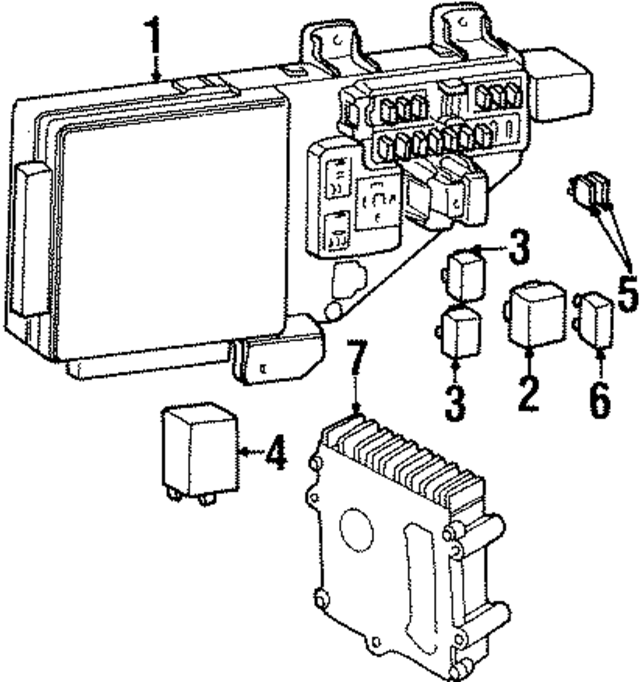 56006769 - Electrical: Lock Relay for Mopar Image