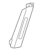 997555183013S9 - Body: Upper Pillar Trim for Porsche: 911 Image