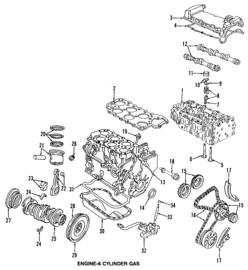Engine for 1997 Volkswagen Passat #0