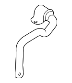 LR057726 - Suspension: Stabilizer Bar Bracket for Land-Rover Image