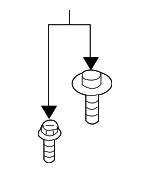 165165Y70A - : Air Cleaner Assembly Bolt for Nissan Image