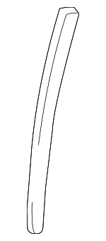 MR599945 - Body: Sash Channel for Mitsubishi: Galant Image