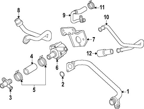 Hoses & Lines for 2025 Audi Q7 #0