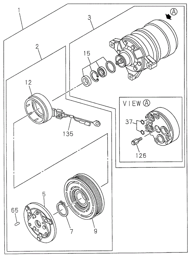 A/C Compressor for 1998 Acura SLX #0