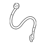 9094702G57 - Brakes: Brake Hose for Lexus: GS F, GS Turbo, GS200t, GS300, GS350, GS450h, IS500, RC F, RC Turbo, RC200t, RC300, RC350 Image