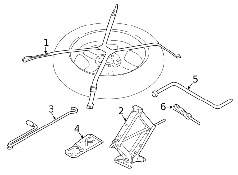 Jack & Components for 2022 BMW X3 #0