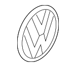 3C9853630BULM - Body: Emblem for Volkswagen: Passat, Tiguan Image