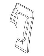 4E0881969AF1AD - Body: Seat Back Panel for Audi: A8 Quattro, S8 Image