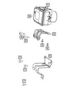 6510471AA - Brakes: Screw for Mopar Image