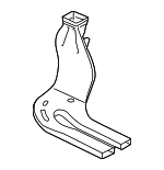 51477008955 - Body: Rear Duct for BMW: 525i, 525xi, 528i, 528i xDrive, 528xi, 530i, 530xi, 535i, 535i xDrive, 535xi, 545i, 550i, 645Ci, 650i, M5, M6 Image