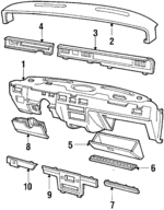 E3MY5404320A - Body: Panel for Mercury: Colony Park, Grand Marquis, Marquis Image