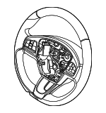 LJ8Z3600GG - : Steering Wheel for Ford: Mustang Mach-E Image