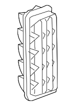 6293044010 - Body: Vent Panel for Toyota Image