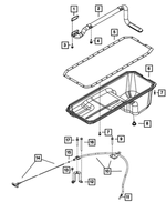 68210080AA - 6.7L Turbo Diesel; Engine: Oil Pickup Tube for Ram: 2500, 3500 Image