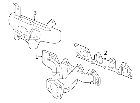 Exhaust Manifold for 2008 Pontiac Solstice #0