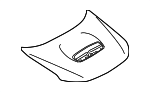57229SC0019P - : Hood for Subaru: Forester Image