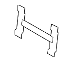 31420107 - Body: License Bracket for Volvo Image
