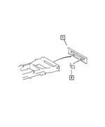5104159AA - Frames and Bumpers: Rear Bumper Reinforcement for Mopar Image