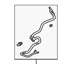 15794206 - HVAC: Lower Press Hose for Saturn: Ion Image