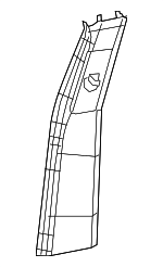 Upper Center Pillar Trim