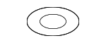 517883M100 - Steering: Outer Tie Rod Washer for Hyundai Image