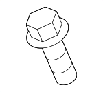 57725F2000 - Steering: Outer Tie Rod Mount Bolt for Hyundai Image