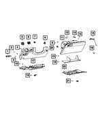 5LA15DX9AC - : Steering Column Opening Cover, Manual for Mopar Image