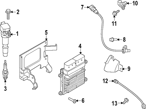 Ignition System for 2024 Hyundai Santa Fe #0