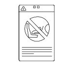 31416806 - Body: Air Bag Label for Volvo: C40 Recharge, V60, V60 Cross Country Image