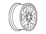 9594936 - Suspension: Wheel, Alloy for GMC: Envoy, Envoy XL, Envoy XUV Image