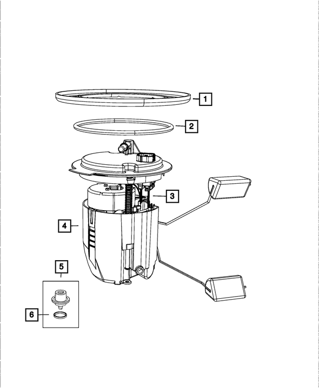 5142345AA - Fuel: Fuel Pressure Regulator Kit for Mopar Image