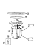 5142345AA - Fuel: Fuel Pressure Regulator Kit for Mopar Image