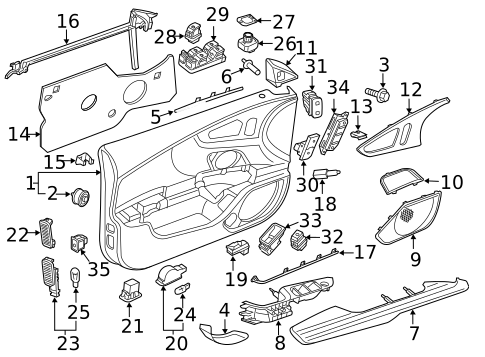 Mirrors for 2015 Audi RS7 #1